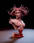 Mistress of Inferno Pin-Up NSFW / SFW models - 75mm / 100mm / 150mm Resin Figures