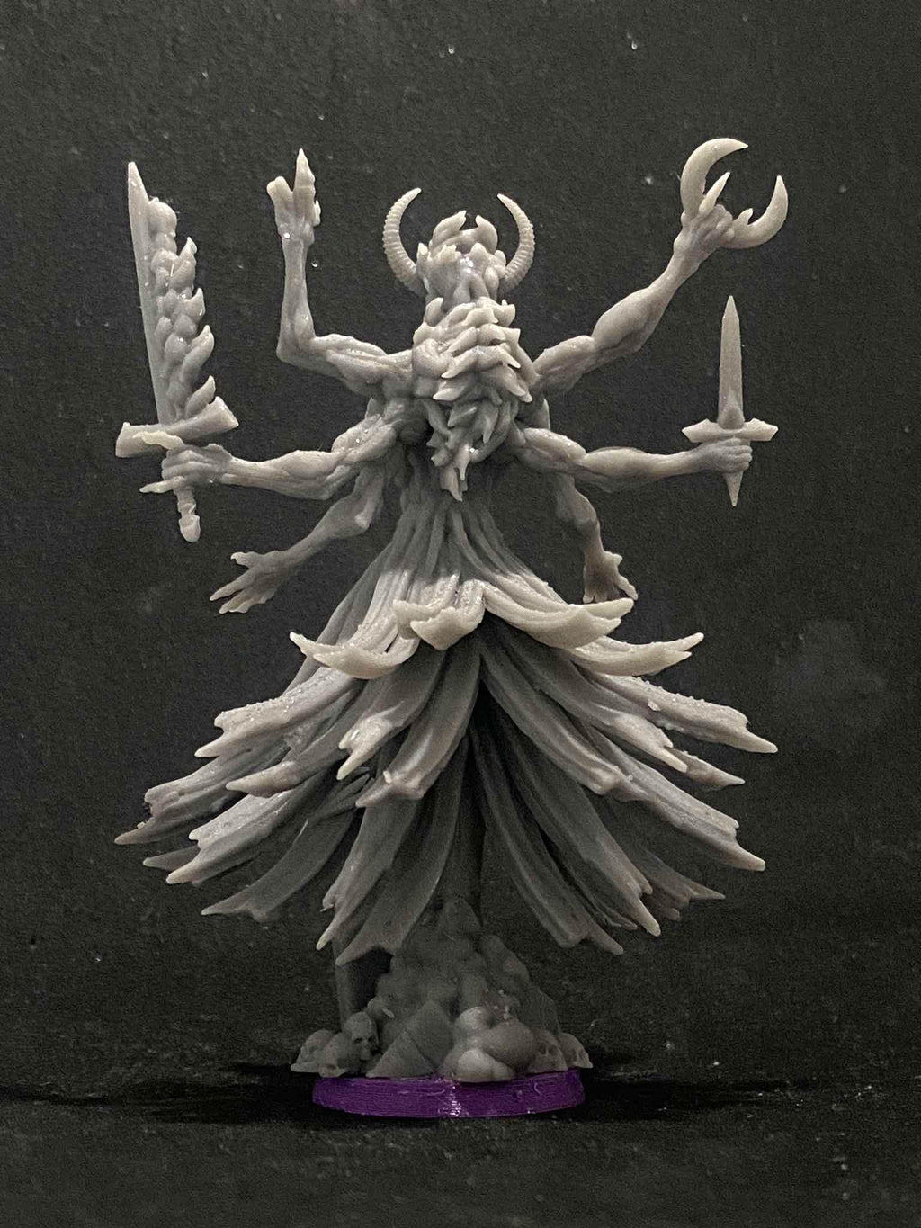 Baphomet Sorcerer | Trench Crusade | Papsikels Fantasy, Resin Miniature - Tabletop miniature - Fantasy Miniature - 32mm