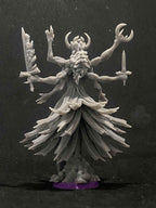 Baphomet Sorcerer | Trench Crusade | Papsikels Fantasy, Resin Miniature - Tabletop miniature - Fantasy Miniature - 32mm