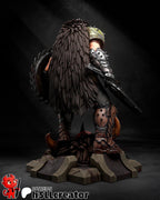 Doomguy Dark Ages Fan Art Miniature 1:12 Scale DIY Model Kit - Full Figurine or Bust