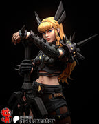 Magik from Marvel Rivals (fan art) | Full Model or Bust | Miniature scale 1:12 | h3LL Creator | DIY Model Kit
