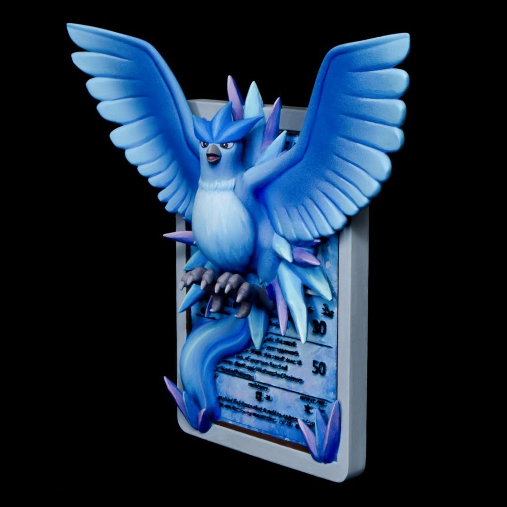 Articuno - 3D Printed Pokemon Card Wall Hanger | Fan Art | Pokemon TCG | Resin Model | ABC3D Models