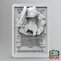 Mew - 3D Printed Pokemon Card Wall Hanger | Fan Art | Pokemon TCG | Resin Model | ABC3D Models