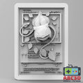 Bulbasaur - 3D Printed Pokemon Card Wall Hanger | Fan Art | Pokemon TCG | Resin Model | ABC3D Models