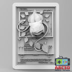 Bulbasaur - 3D Printed Pokemon Card Wall Hanger | Fan Art | Pokemon TCG | Resin Model | ABC3D Models
