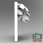 Venusaur - 3D Printed Pokemon Card Wall Hanger | Fan Art | Pokemon TCG | Resin Model | ABC3D Models