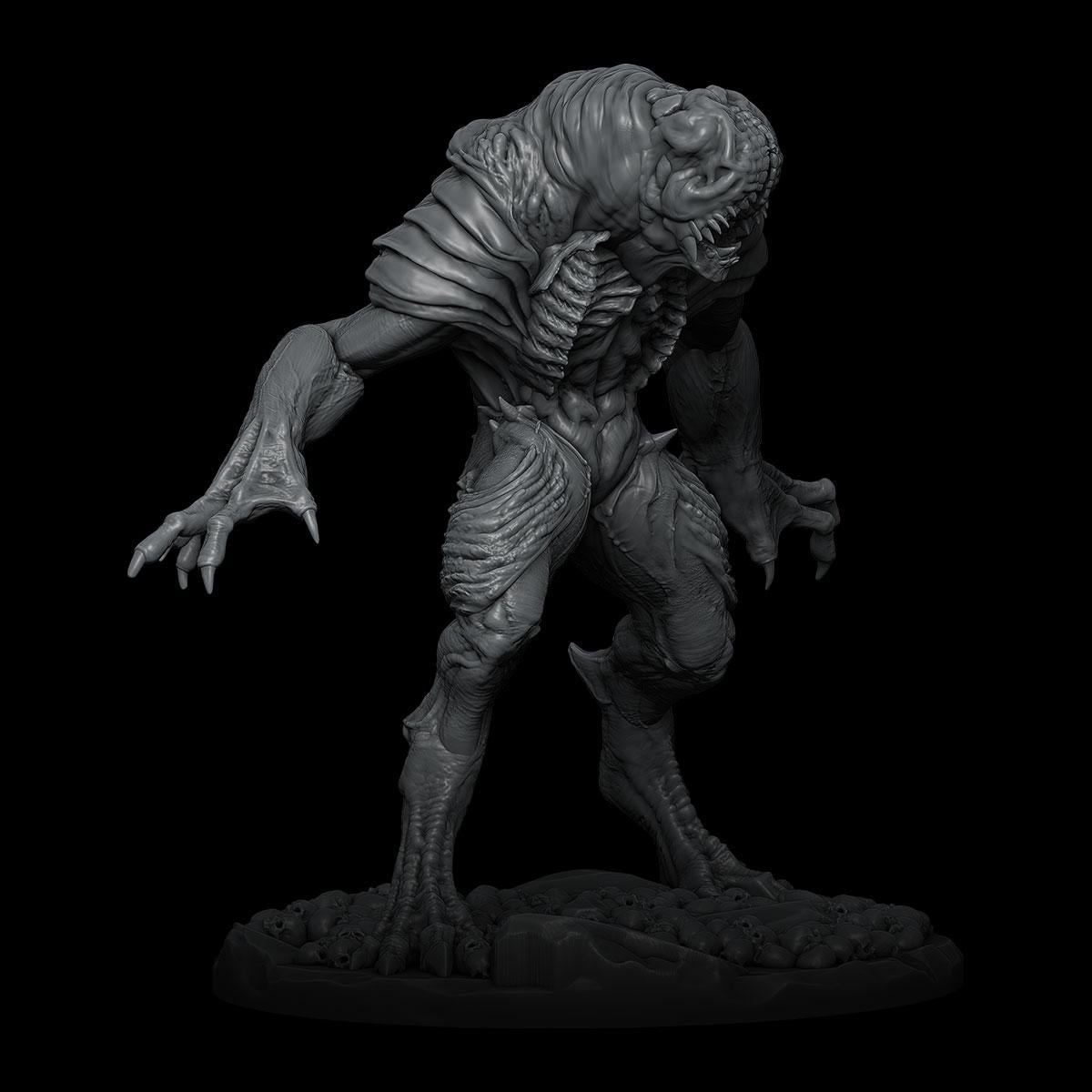 Slough Giant | Death Haven | Rocket Pig Games | Miniatures for tabletop games. 28mm to 32mm Resin Figures for RPG, D&D, Dungeons and Dragons