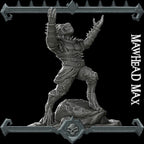 Maw Head Max | Bonus | Rocket Pig Games | Miniatures for tabletop games. 28mm to 32mm Resin for RPG, D&D, Dungeons and Dragons