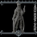 Witch Hunter Gretel | Bonus | Rocket Pig Games | Miniatures for tabletop games. 28mm to 32mm Resin for RPG, D&D, Dungeons and Dragons