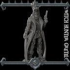 Witch Hunter Gretel | Bonus | Rocket Pig Games | Miniatures for tabletop games. 28mm to 32mm Resin for RPG, D&D, Dungeons and Dragons