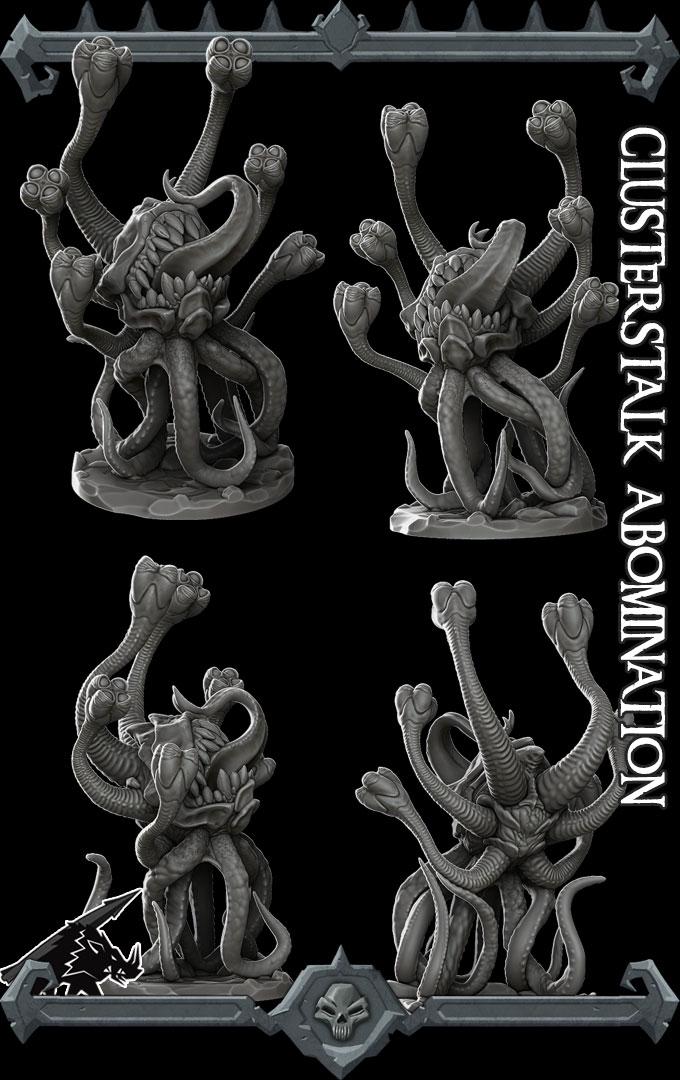 Clusterstalk Abomination | Bonus | Rocket Pig Games | Miniatures for tabletop games. 28mm to 32mm Resin for RPG, D&D, Dungeons and Dragons