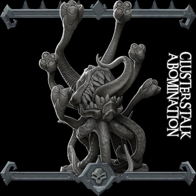 Clusterstalk Abomination | Bonus | Rocket Pig Games | Miniatures for tabletop games. 28mm to 32mm Resin for RPG, D&D, Dungeons and Dragons