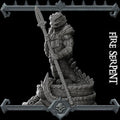 Fire Serpent | Bonus | Rocket Pig Games | Miniatures for tabletop games. 28mm to 32mm Resin Figures for RPG, D&D, Dungeons and Dragons