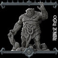 Ogre Zombie | Bonus | Rocket Pig Games | Miniatures for tabletop games. 28mm to 32mm Resin for RPG, D&D, Dungeons and Dragons