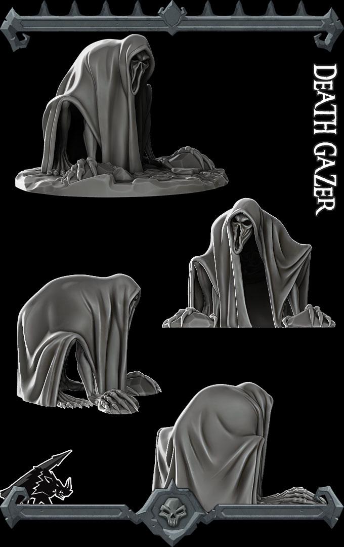 Death Gazer | Bonus | Rocket Pig Games | Miniatures for tabletop games. 28mm to 32mm Resin for RPG, D&D, Dungeons and Dragons