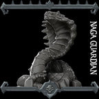 Naga Guardian | Bonus | Rocket Pig Games | Miniatures for tabletop games. 28mm to 32mm Resin for RPG, D&D, Dungeons and Dragons