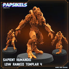 Aliens Vs Humans - That Thing - Sapient Humanoid Low Ranked Templars - Starcraft Protoss , Papsikels, 32mm Mini