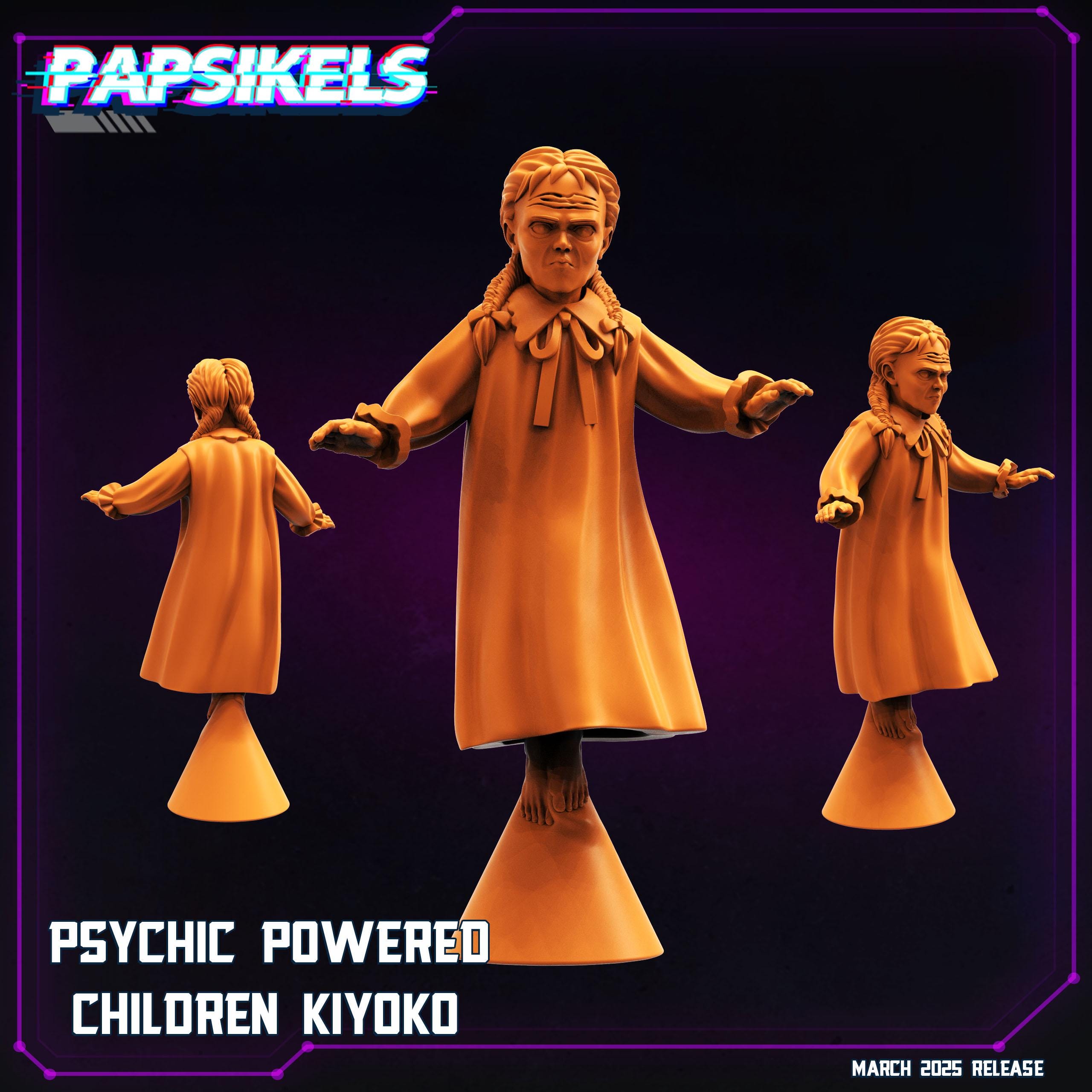 Cyberpunk, Psychic Powered Children - Deus Ex Fan Art, Papsikels, 32mm Mini