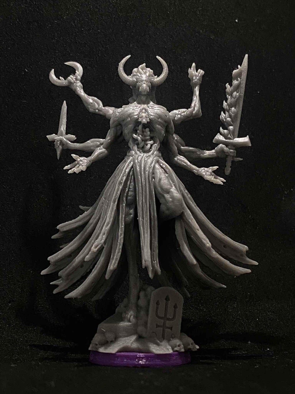 Baphomet Sorcerer | Trench Crusade | Papsikels Fantasy, Resin Miniature - Tabletop miniature - Fantasy Miniature - 32mm