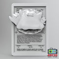 Ditto - 3D Printed Pokemon Card Wall Hanger | Fan Art | Pokemon TCG | Resin Model | ABC3D Models
