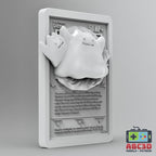 Ditto - 3D Printed Pokemon Card Wall Hanger | Fan Art | Pokemon TCG | Resin Model | ABC3D Models