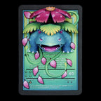 Venusaur - 3D Printed Pokemon Card Wall Hanger | Fan Art | Pokemon TCG | Resin Model | ABC3D Models