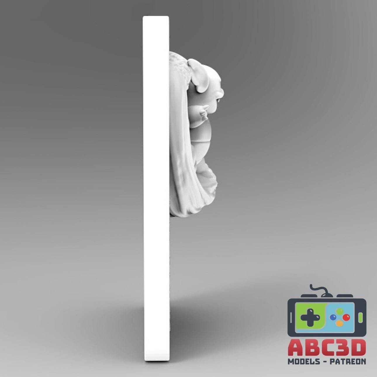 Wartortle - 3D Printed Pokemon Card Wall Hanger | Fan Art | Pokemon TCG | Resin Model | ABC3D Models