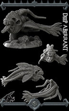 Deep Aberrant | Fantastic Beasts Collection | Rocket Pig Games | Miniatures for tabletop games. 28mm to 32mm Resin for RPG, D&D, TTRPG