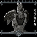 Spider Dragon | Fantastic Beasts Collection | Rocket Pig Games | Miniatures for tabletop games. 28mm to 32mm Resin for RPG, D&D, TTRPG