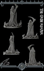 Grim Reaper | Undead Collection | Rocket Pig Games | Miniatures for tabletop games. 28mm to 32mm Resin for RPG, D&D, TTRPG