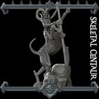 Skeletal Centaur | Undead Collection | Rocket Pig Games | Miniatures for tabletop games. 28mm to 32mm Resin for RPG, D&D, TTRPG