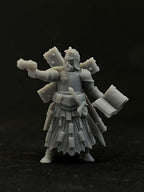 Quaipo Trench Cleric | Trench Crusade | Papsikels Fantasy, Resin Miniature - Tabletop miniature - Fantasy Miniature - 32mm