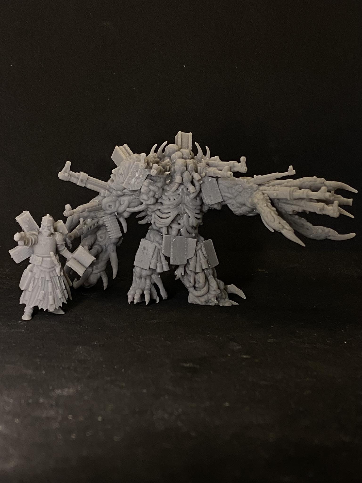 Malignant Amalgam | Trench Crusade | Papsikels Fantasy, Resin Miniature - Tabletop miniature - Fantasy Miniature - 32mm