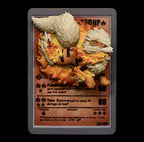 Arcanine - 3D Printed Pokemon Card Wall Hanger | Fan Art | Pokemon TCG | Resin Model | ABC3D Models