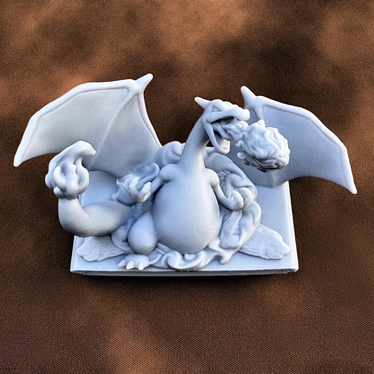 Charizard Fire Red- 3D Printed Pokemon Game Boy Advanced Cartridge Wall Hanger | Fan Art | Pokemon TCG | Resin Model | ABC3D Models