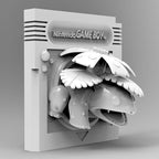 Venusaur Green - 3D Printed Pokemon Game Boy Cartridge Wall Hanger | Fan Art | Pokemon TCG | Resin Model | ABC3D Models
