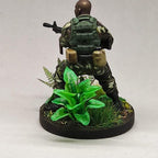 Human Colonial Anti Hunter Billy Clean | Skull Hunters | PAPSIKELS | 3D Printed Miniature |  32mm Miniatures