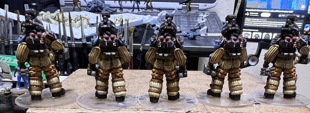 Colonial Space Explorer XB-MA-RI-A | Papsikels | 3D Printed Miniature |  32mm Miniatures