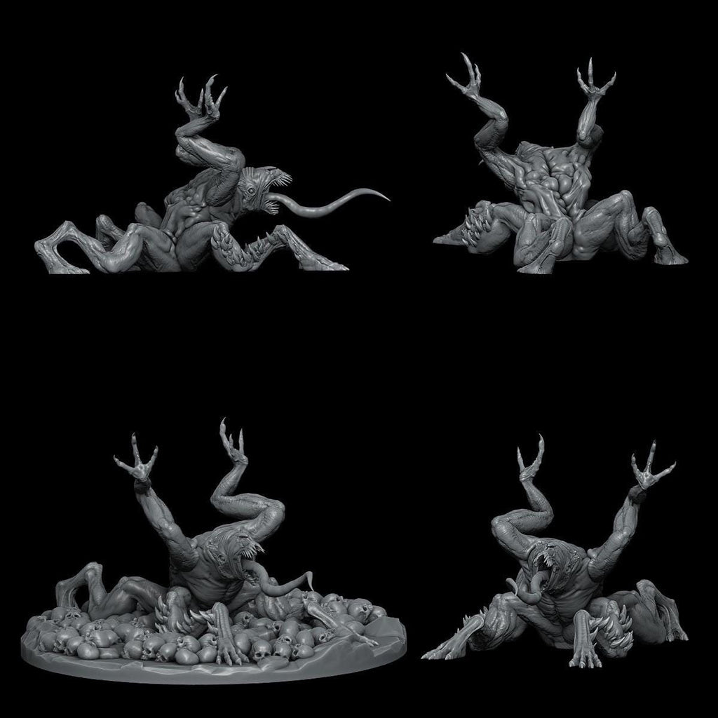 Grubbergripe | Death Haven | Rocket Pig Games | Miniatures for tabletop games. 28mm to 32mm Resin Figures for RPG, D&D, Dungeons and Dragons