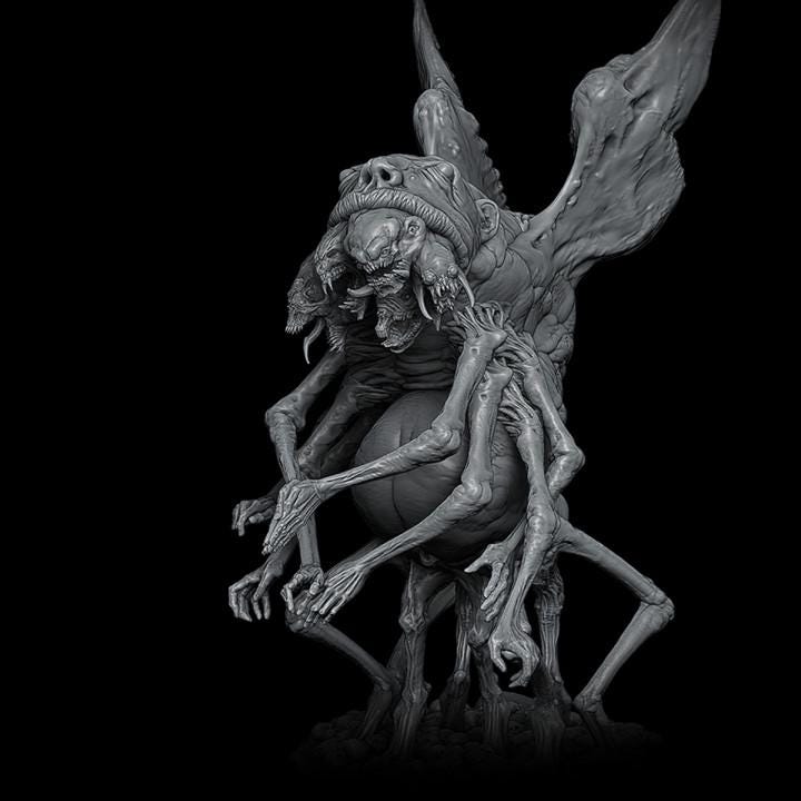 Avatar of Reincarnation | Death Haven | Rocket Pig Games | Miniatures for tabletop games. 28mm - 32mm Resin for RPG D&D Dungeons and Dragons