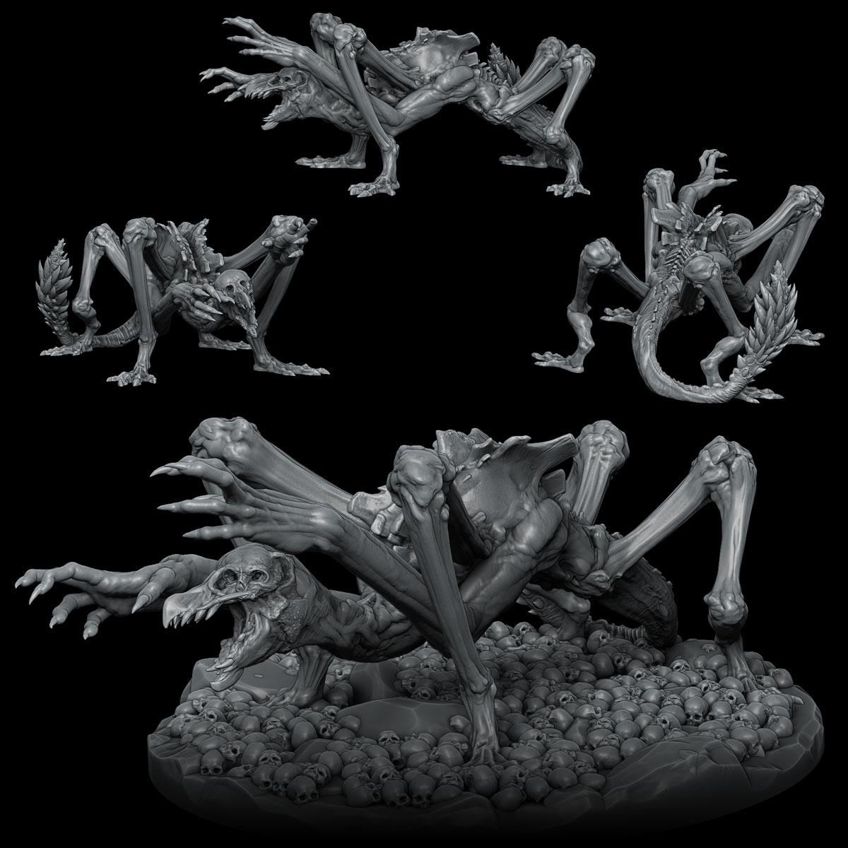 Reacher Beak | Death Haven | Rocket Pig Games | Miniatures for tabletop games. 28mm to 32mm Resin Figures for RPG, D&D, Dungeons and Dragons
