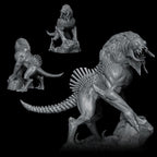Greater Ghoul Hound | Death Haven | Rocket Pig Games | Miniatures for tabletop games. 28mm to 32mm Resin for RPG, D&D, Dungeons and Dragons