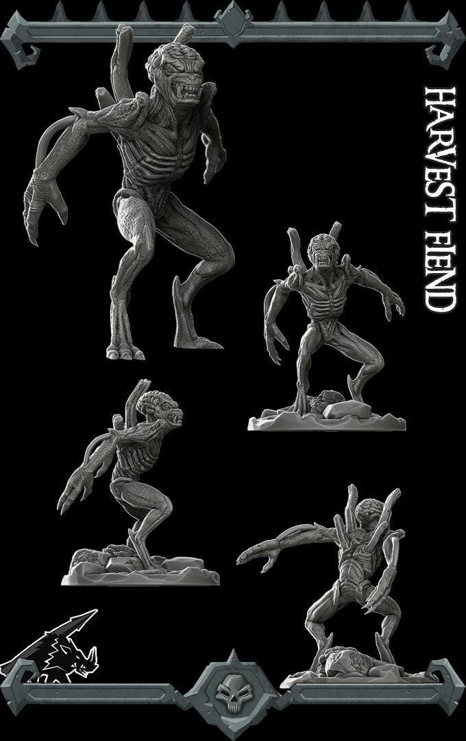 Harvest Fiend | Bonus | Rocket Pig Games | Miniatures for tabletop games. 28mm to 32mm Resin for RPG, D&D, Dungeons and Dragons