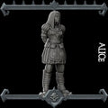 Alice - Barbarian Goliath | Bonus | Rocket Pig Games | Miniatures for tabletop games. 28mm to 32mm Resin for RPG, D&D, Dungeons and Dragons
