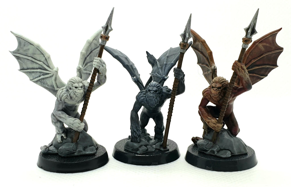 Flying Monkeys - Set of 2 | Bonus | Rocket Pig Games | Miniatures for tabletop games. 28mm to 32mm Resin for RPG, D&D, Dungeons and Dragons