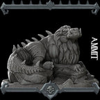 Ammit Miniature: 28mm Resin Figure for D&D, RPG