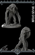 Brain Golem | Bonus | Rocket Pig Games | Miniatures for tabletop games. 28mm to 32mm Resin Figures for RPG, D&D, Dungeons and Dragons