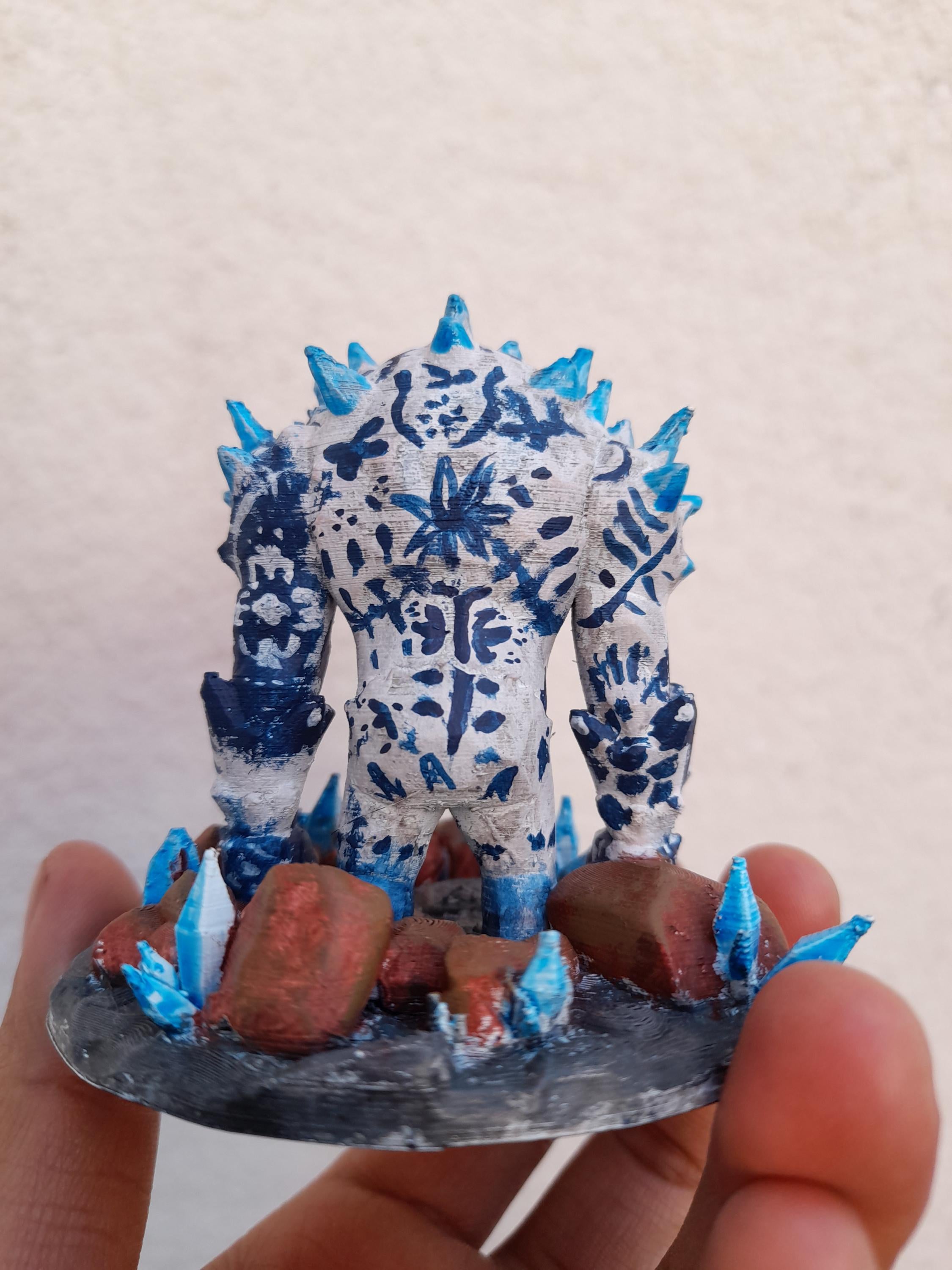 Crystal Golem | Bonus | Rocket Pig Games | Miniatures for tabletop games. 28mm to 32mm Resin Figures for RPG, D&D, Dungeons and Dragons