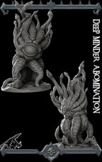 Deep Minder Abomination | Bonus | Rocket Pig Games | Miniatures for tabletop games. 28mm to 32mm Resin for RPG, D&D, Dungeons and Dragons