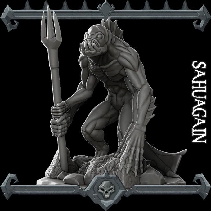 Sahuagain | Bonus | Rocket Pig Games | Miniatures for tabletop games. 28mm to 32mm Resin for RPG, D&D, Dungeons and Dragons